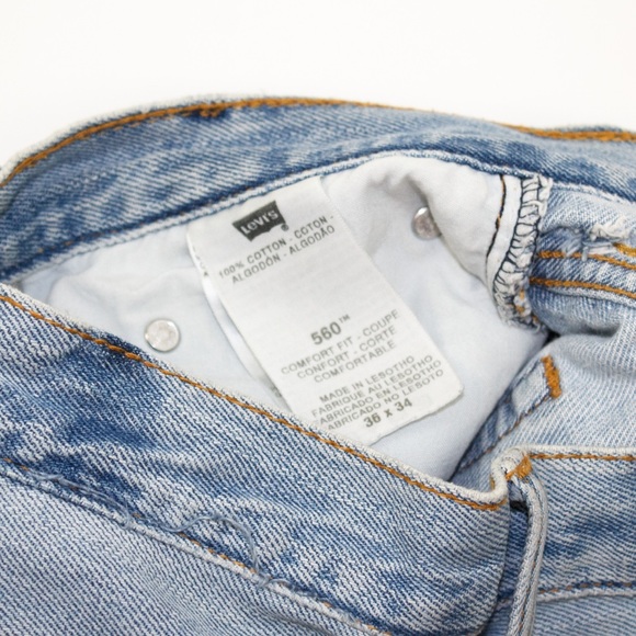 Levi’s Vintage Levi’s Jean Shorts with Lace Patch - Picture 5 of 7